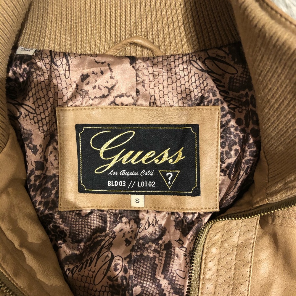 Guess Leather Jacket - Picture 4 of 4